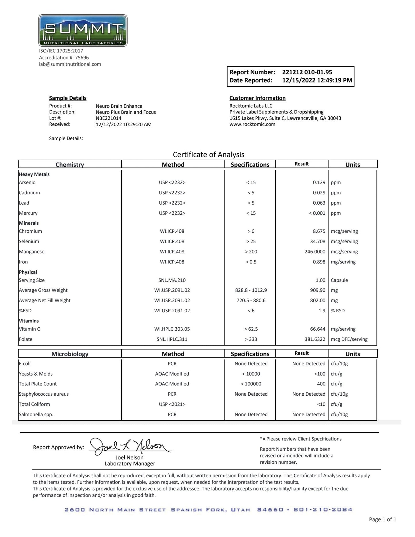 Neuro Edge – Mind Boost Plus