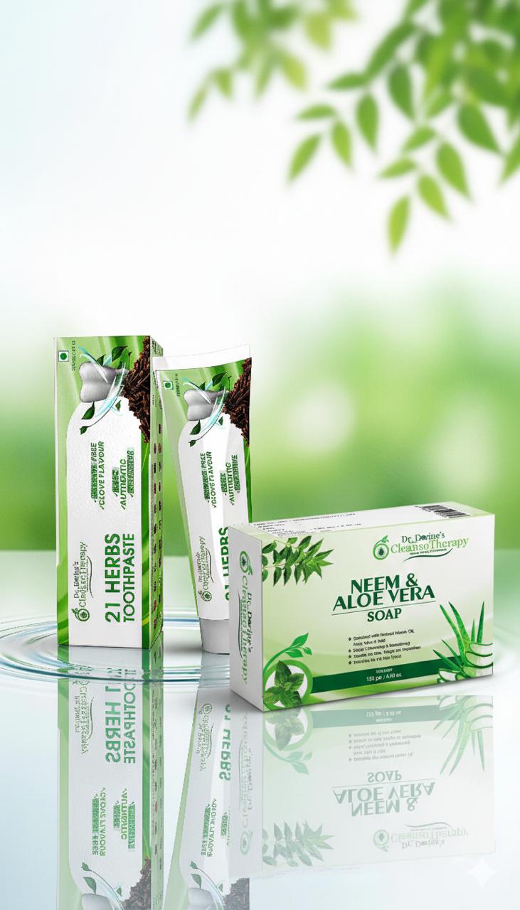 Daily Essential Bundle - Toothpaste & Soap