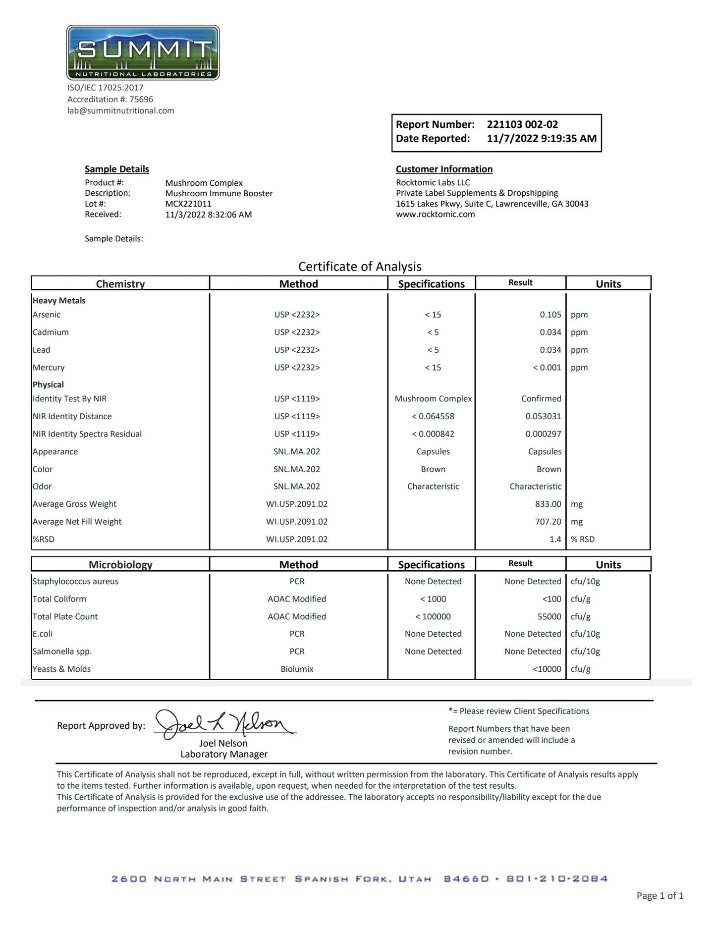 Vital Guard With Mushroom
